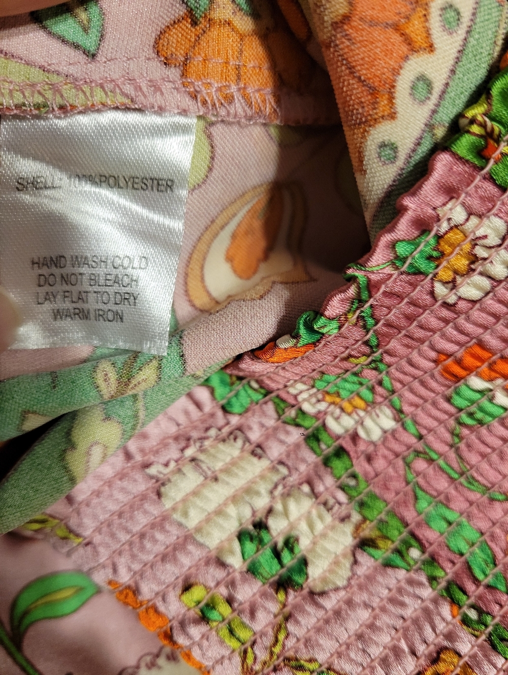 House Of Harlow Wide Leg Floral Boho Pants - Picture 7 of 7